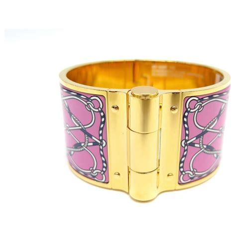 hermes bracelet charniere|hermes bracelet pink and gold.